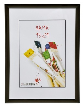 RAMKA na zdjęcia w formacie 15x21 cm Czarna