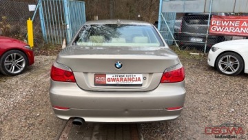 BMW Seria 5 E60 Sedan 2.0 520d 177KM 2007 BMW Seria 5 2.0d lift 177KM automat piekny zadbany skory Navi bi xenon ser, zdjęcie 26