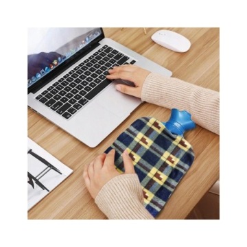 Большая резиновая грелка с крышкой, плюшевый водонагреватель XXL