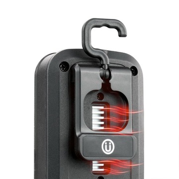 Аккумуляторный фонарь для мастерских с магнитом everActive WL-600R, сильный магнит