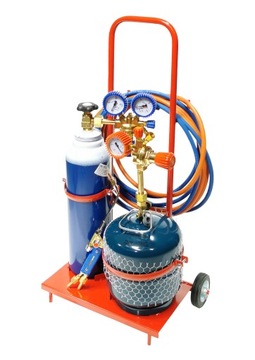 zestaw do lutowania twardego tlen 5l propan 3kg