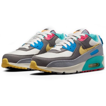 Buty Nike Air Max 90 GS kolorowe DN4415 001 r.36,5