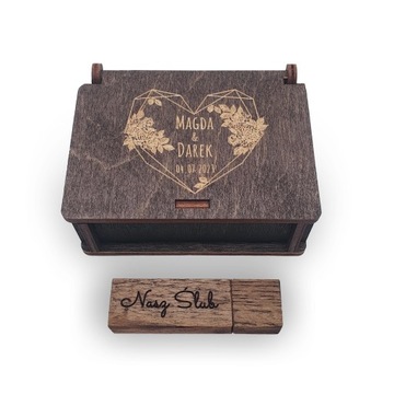 Деревянная шкатулка для ФУНКЦИИ + ГРАВИРОВКА
