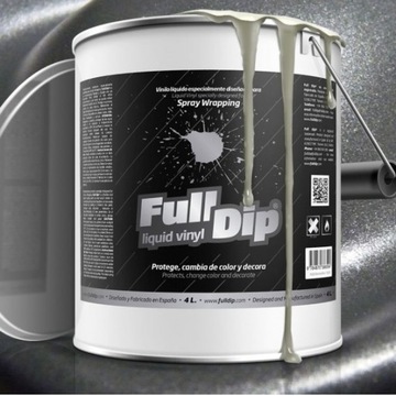 FULL DIP Folia guma w sprayu ANTRACYT METALLIC 4L