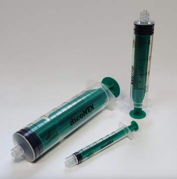 dicoNEX - strzykawka 3-częściowa, Luer-Lock 10ml