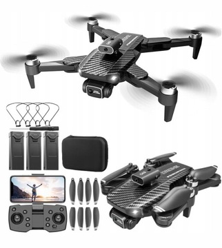 DRON V88 PRO KAMERY 4K WIFI HD ZABAWKA ZAWIS 250m