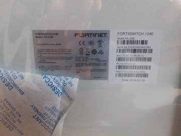 Switch Fortigate FS-124E
