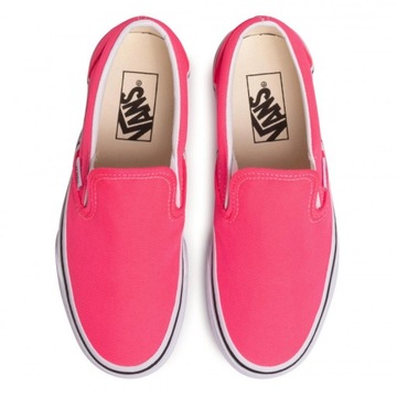 VANS Tenisówki Classic Slip-On VN0A4U38WT61 (Neon)Knockout Pnk/Tr Wht