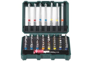 Metabo Zestaw 56 końcówek wkrętakowych bitów torx