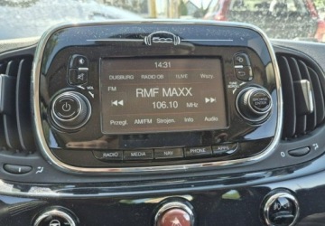 Fiat 500 II 2016 Fiat 500 Navi Super stan 1.2 Benzyna 84KM, zdjęcie 18