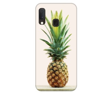 Etui pokrowiec do Samsung Galaxy A20e Ananas pinea