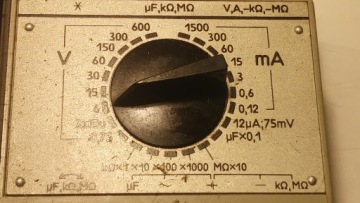 Аналоговый мультиметр СССР