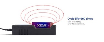 XTAR 26650 520PCM 5200 мАч литий-ионный защищенный аккумулятор 3,7 В 7 А