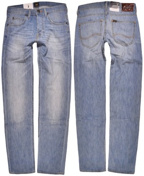 LEE spodnie BLUE jeans LOW slim POWELL _ W29 L34