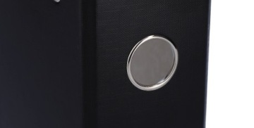 Папка ПП А4 75 мм с черной фурнитурой