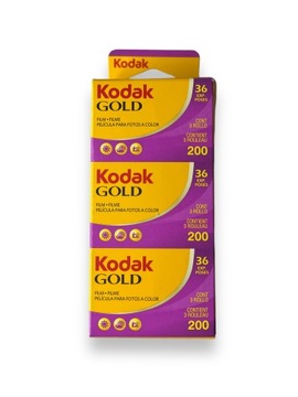 Фильм Kodak Gold 200/36 3 пьесы