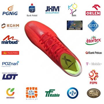 Кроссовки Adidas X Speedflow.3 IN красные