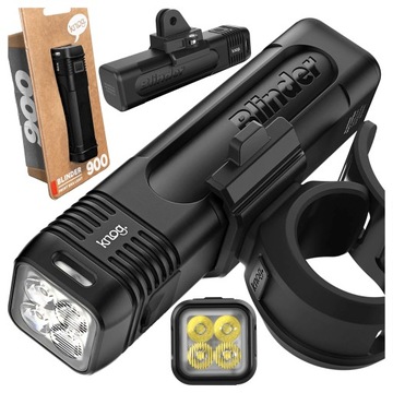 PRZEDNIA LAMPKA ROWEROWA KNOG BLINDER PRO 900 lm 6 TRYBÓW USB-C