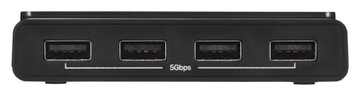 KVM-переключатель UNITEK 4X USB-A 5 ГБ/с, АКТИВНЫЙ