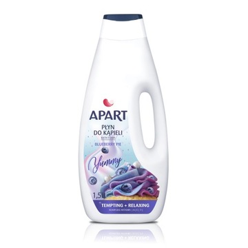 Apart Yummy Płyn do Kąpieli Placek Jagodowy 1,5L
