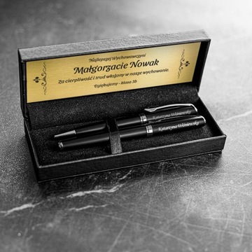 PIÓRO WIECZNE PREZENT DLA NAUCZYCIELA ZESTAW PIŚMIENNICZY DZIEŃ NAUCZYCIELA