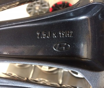 4× DISK HLINÍK HYUNDAI OE TUCSON 7.5" X 19" 5X114.3 ET 53