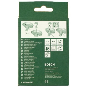 КАТУШКА ЛЕСКИ 1,6 мм UNIVERSALGRASSCUT 18-26 BOSCH