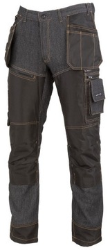 SPODNIE ROBOCZE jeans DO PASA rozm. L Lahti Pro