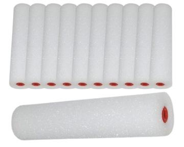 WAŁEK MALARSKI GĄBKOWY 35x100 MM ZAPAS WKŁAD 10SZT DO FARB OLEJNYCH