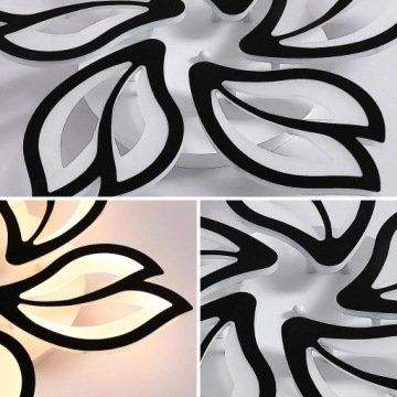 ПОТОЛОЧНЫЙ СВЕТИЛЬНИК, ЛЮСТРА, СВЕТОДИОДНАЯ ПЛОСКОСТЬ 45ВТ + ПУЛЬТ ПРИЛОЖЕНИЯ