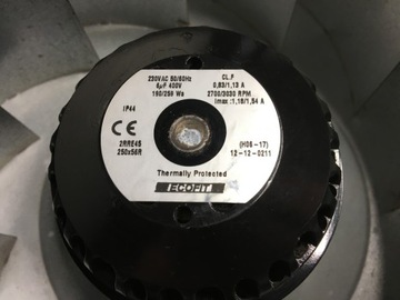 Вентилятор для рекуператора, рекуператор 1540 м3/ч