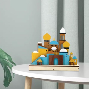 Ид ремесла ночник исламский декор стола украшения Рамадан стиль Б