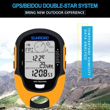 Многофункциональный ЖК-цифровой GPS-высотомер-барометр
