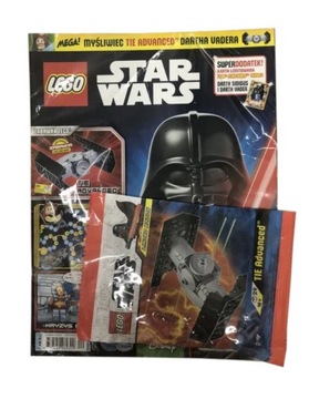 Magazyn LEGO Star Wars Minifigure Czasopismo 12/2023 Tie Advanced