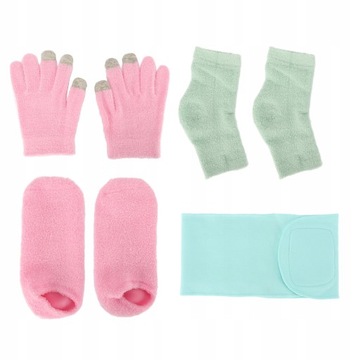 Zestaw rękawiczek i skarpet spa Żel Nawilżający