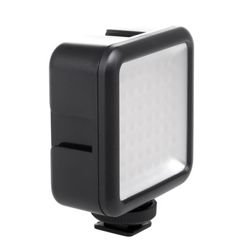 ZESTAW 3w1 DO VLOGOWANIA STATYW uchwyt do smartfona Lampa diodowa 49 LED