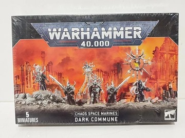 WARHAMMER 40000 CHAOS SPACE MARINES DARK COMMUNE