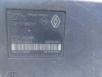 НАСОС АБС RENAULT LAGUNA 2 II LIFT 8200183452B (5)