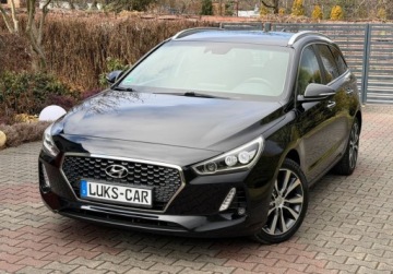Hyundai i30 III Wagon 1.4 T-GDi 140KM 2017 Hyundai i30 PREMIUM 1,4T 140KM FULL-LED Key-less Bezwypadkowy Dla wymagaja, zdjęcie 36