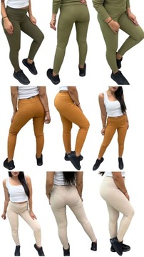 ЛЕГИНСЫ В РЕБРИКУ БРЮКИ В ПОЛОСКУ M