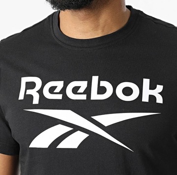 2928 MĘSKA KOSZULKA REEBOK CLASSIC T-SHIRT BAWEŁNA BAWEŁNIANA CZARNA L