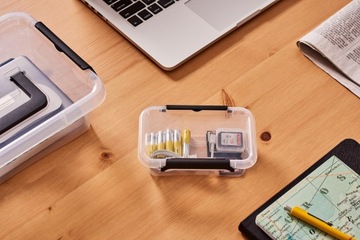 КОРОБКА-КОНТЕЙНЕР ПЛАСТИКОВЫЙ ОРГАНАЙЗЕР КРЫШКА 9Л