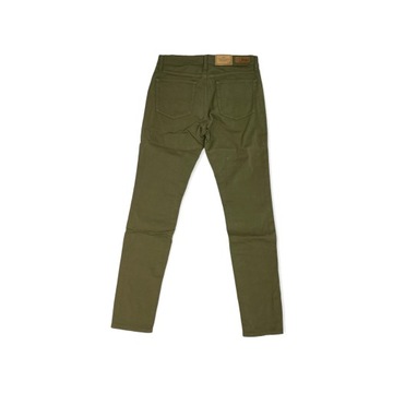 Jeansowe spodnie damskie khaki RALPH LAUREN 28