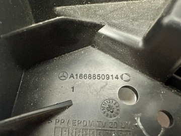 DRŽÁK VÝZTUHA DRŽÁKY RADAR PŘEDNÍ DISTRONIC ACC ECU MERCEDES GL W166