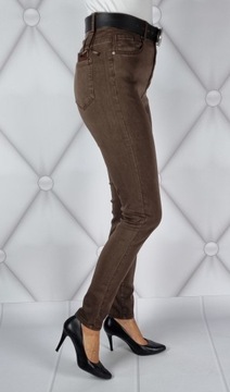 БРЮКИ С ВЫСОКОЙ ПОСАДКОЙ, РАЗМЕР 40/L