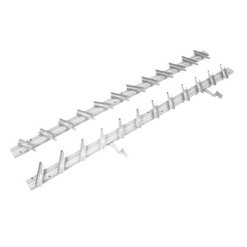 Ruchome Deseczki Shutters Tarasowe Białe Balkon 109cm 24H