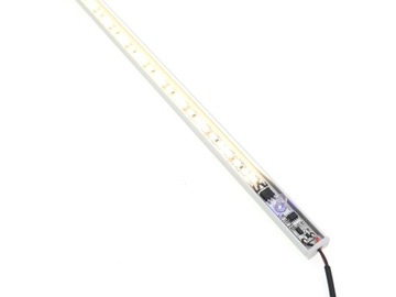 КОМПЛЕКТ ПРОФИЛЯ ПОД ШКАФОМ + НЕЙТРАЛЬНАЯ СВЕТОДИОДНАЯ ЛЕНТА 1М