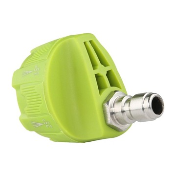 Washer Nozzle Tips 6 in 1 Adjustable Nozzle Green