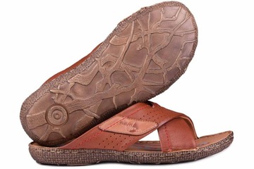 Pánske papuče kožená letná obuv KamPol veľ.40