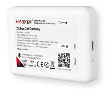 BRAMKA ZIGBEE 3.0 MIBOXER MILIGHT TUYA SMART LIFE ZB-BOX1